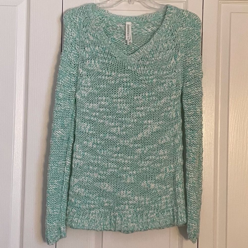 Turquoise blue Aeropostale sweater